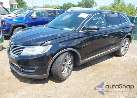 2017 Lincoln Mkx Reserve from USA, damaged, VIN 2LMPJ8LP6HBL47331